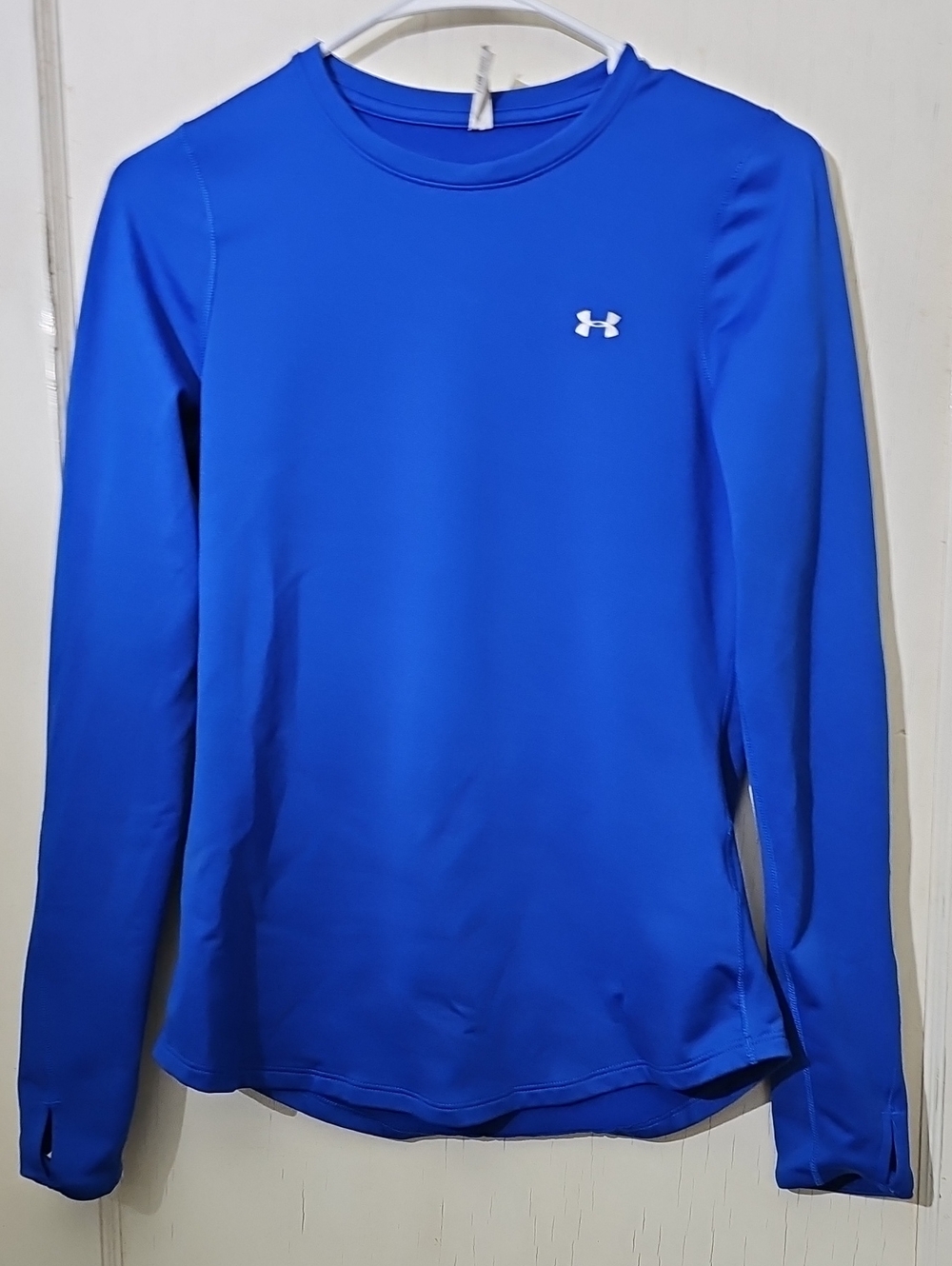 Under Armour Women's Blue Long-Sleeve Performance Crew